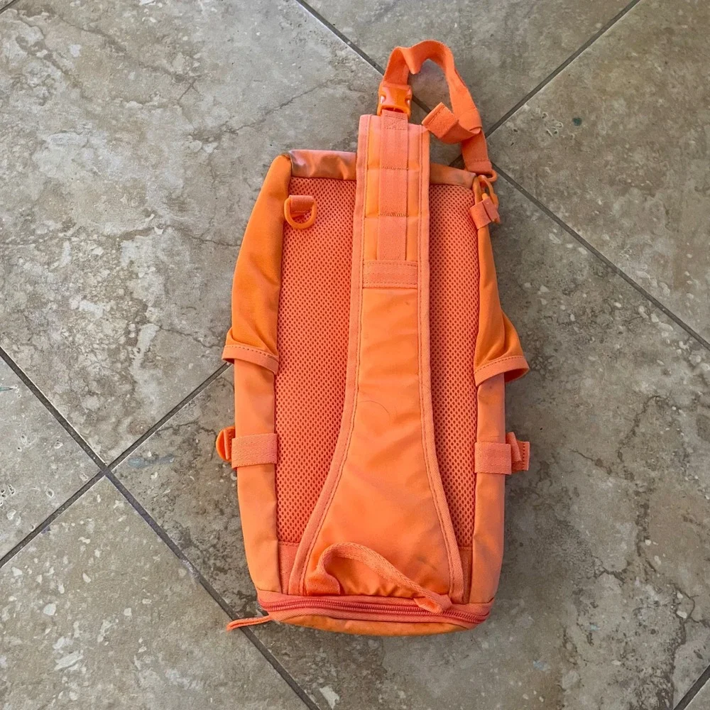 Superdry Orange Utility Sling Backpack M91100BA Neon Crossbody Bag